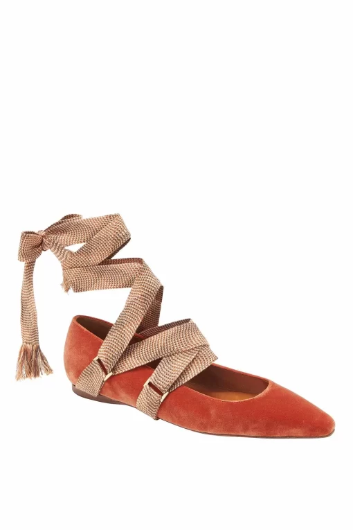 Ulla Johnson Arlo Ribbon Ballet Flat