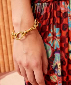 Ulla Johnson Hammered Circle Chain Armband