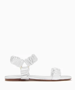 Ulla Johnson Isabella Ruched Flat Sandal