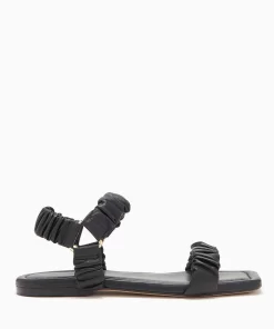 Ulla Johnson Isabella Ruched Flat Sandal