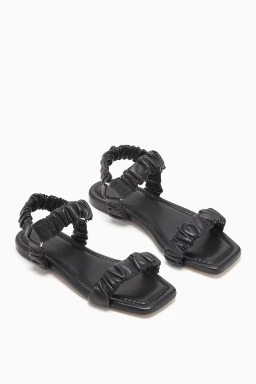 Ulla Johnson Isabella Ruched Flat Sandal