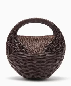 Ulla Johnson Sea Shell Wicker Bag