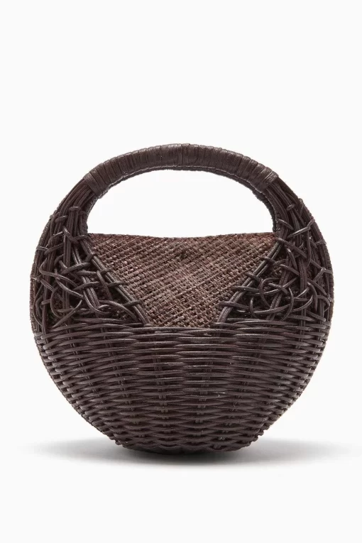 Ulla Johnson Sea Shell Wicker Bag