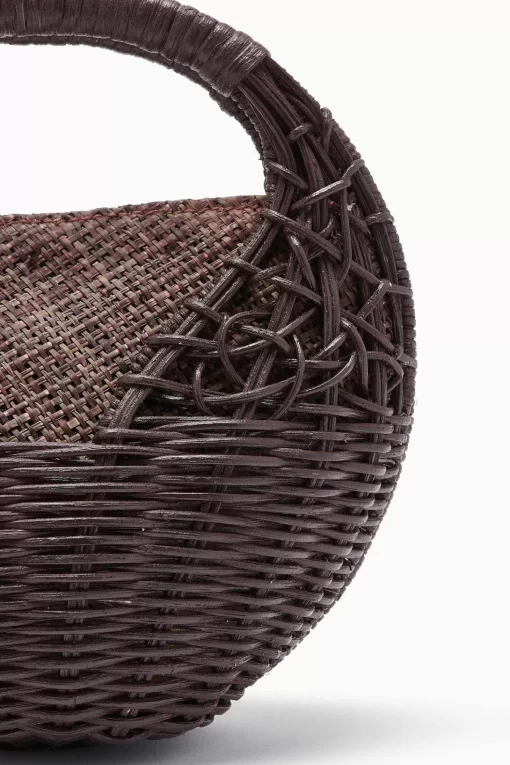 Ulla Johnson Sea Shell Wicker Bag