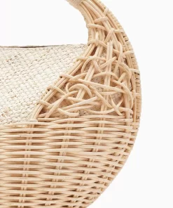 Ulla Johnson Sea Shell Wicker Bag