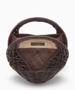 Ulla Johnson Sea Shell Wicker Bag