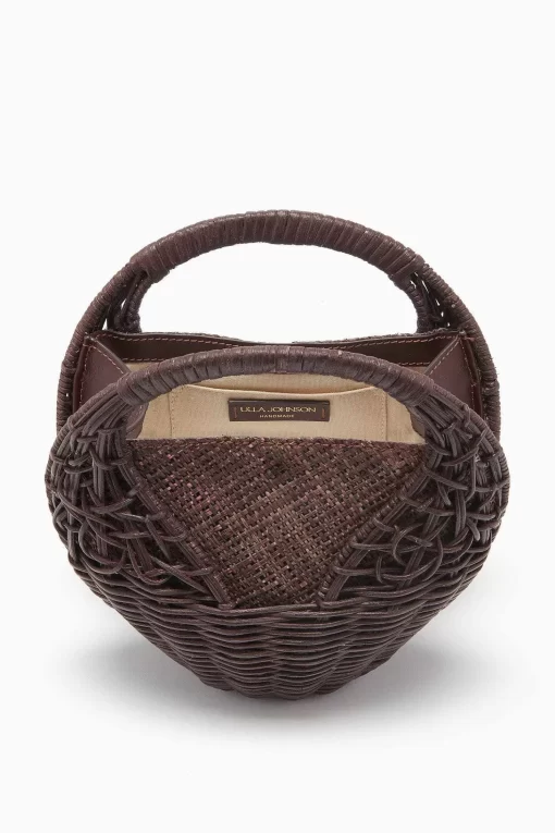 Ulla Johnson Sea Shell Wicker Bag