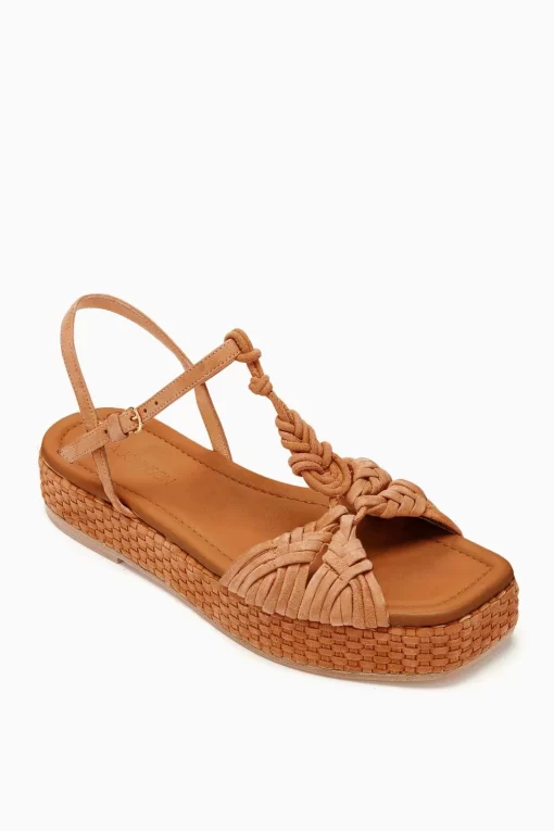 Ulla Johnson Shayna Macrame Flettet Flatform