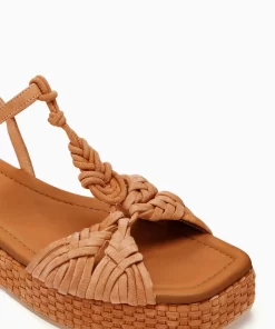 Ulla Johnson Shayna Macrame Flettet Flatform