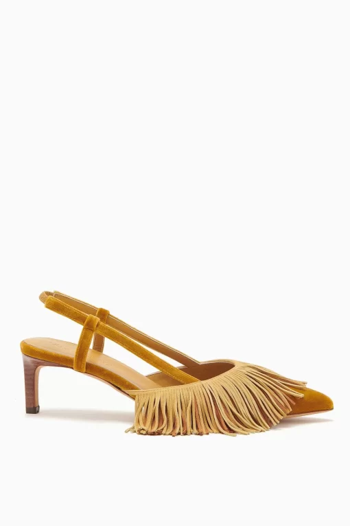 Ulla Johnson Shira Fringe Slingback