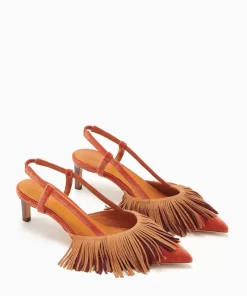 Ulla Johnson Shira Fringe Slingback