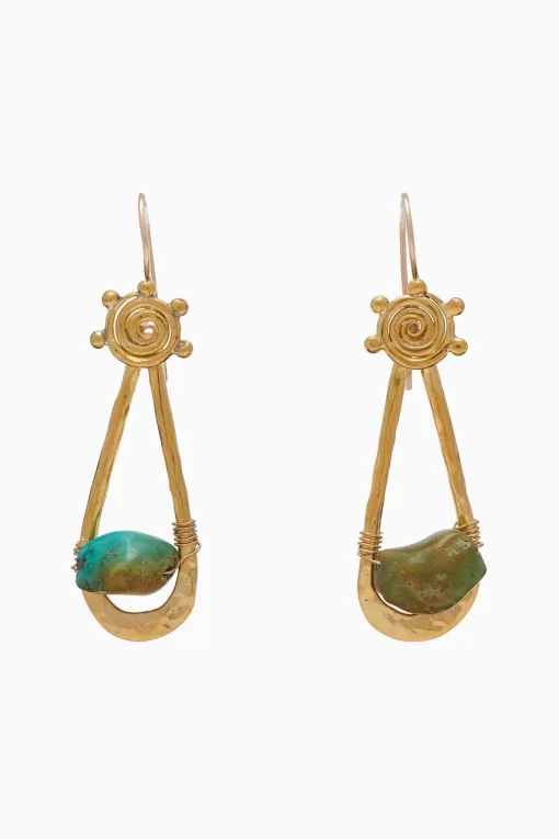 Ulla Johnson Spiral Drop Stone Oredobber